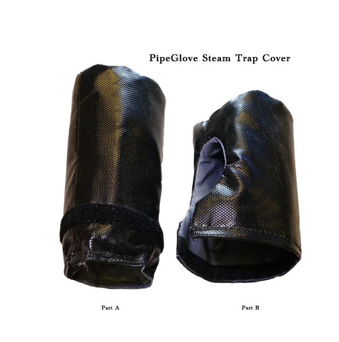 PipeGlove's reusable Steam trap cover