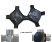Pipeglove 4 way cross cover