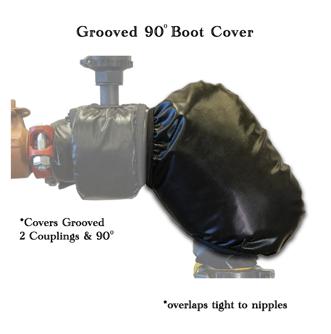PipeGlove's grooved 90 boot