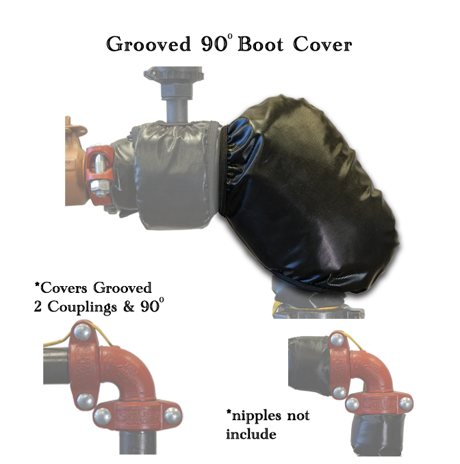 grooved 90 boot